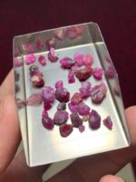 34.70ct Ruby Rough Lot – Natural Afghan Ruby Crystals - Image 9
