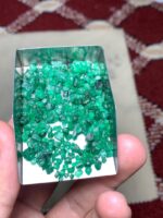 55ct Swat Emerald Rough Lot - Image 10