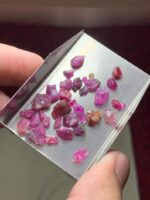 34.70ct Ruby Rough Lot – Natural Afghan Ruby Crystals - Image 10