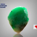 20.30 Carat Natural Emerald Crystal from Swat Valley (17.54 × 13.22 × 12.76 mm)