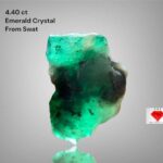 4.40 Carat Natural Emerald Crystal from Swat, Pakistan – Untreated Green Beryl