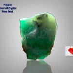 14.55ct Swat Emerald Crystal – Large Natural Green Gem (16.33×14.30×9.44 mm)
