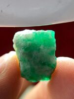 14.55ct Swat Emerald Crystal – Large Natural Green Gem (16.33×14.30×9.44 mm) - Image 5