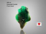 9.15 Carat Natural Emerald Crystal from Swat, Pakistan – Untreated Green Beryl