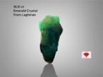 Rare 18.31ct Emerald Crystal from Laghman – Natural Beryl