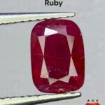 1.24 Carat Afghan Natural Ruby – A Rare Gem from the Heart of Afghanistan