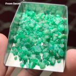 Refined Density: 63.25 ct Emerald Rough Lot from Swat Valley