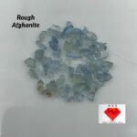 Most Rare 22.50 ct Rough Fluorescent Afghanite from Badakhshan, Afghanistan