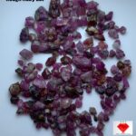 158.15 Carat Ruby Rough Lot – Natural Untreated Red Gems (13x8x7mm)
