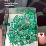 Striking 28.10 ct Panjshir Emerald Rough — Natural Green Treasure from Afghanistan