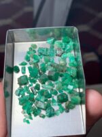 Striking 28.10 ct Panjshir Emerald Rough — Natural Green Treasure from Afghanistan - Image 11