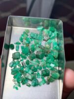Striking 28.10 ct Panjshir Emerald Rough — Natural Green Treasure from Afghanistan - Image 12