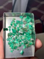 Striking 28.10 ct Panjshir Emerald Rough — Natural Green Treasure from Afghanistan - Image 4