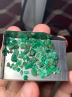 Striking 28.10 ct Panjshir Emerald Rough — Natural Green Treasure from Afghanistan - Image 8