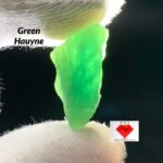 Most Rare 19 ct Green Hauyne specimen from Badakhshan, Afghanistan