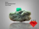 94-Carat Emerald Specimen from Swat: A Natural Masterpiece (27.40 × 45.40 × 15.17 mm)