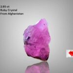 2.85ct Natural Ruby Crystal – From the Heart of Afghanistan