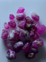 74.13ct Ruby Rough Lot – Natural Afghan Red Stones (11x9x7 mm) - Image 2