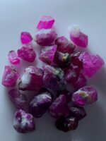 74.13ct Ruby Rough Lot – Natural Afghan Red Stones (11x9x7 mm) - Image 3