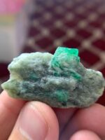 94-Carat Emerald Specimen from Swat: A Natural Masterpiece (27.40 × 45.40 × 15.17 mm) - Image 6