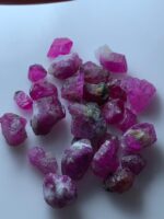 74.13ct Ruby Rough Lot – Natural Afghan Red Stones (11x9x7 mm) - Image 10