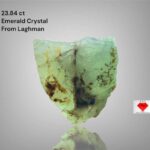 Rare 23.84ct Afghan Emerald Crystal – Sourced from Laghman