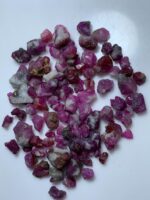 187.85ct Ruby Rough Lot – Natural Uncut Red Gemstones (14x11x8mm Avg.) - Image 2