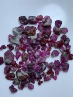 187.85ct Ruby Rough Lot – Natural Uncut Red Gemstones (14x11x8mm Avg.) - Image 3