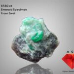 Swat Emerald Specimen: 67.60 ct Natural Crystal from Pakistan