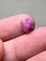 4.290 ct Natural African Ruby Crystal (9.52 × 7.82 × 6.61 mm) – Deep Red Corundum in Raw Form - Image 2