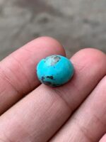 9.60ct Afghan Turquoise Cabochon – Delicate & Unique - Image 3
