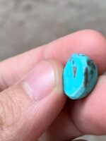 9.60ct Afghan Turquoise Cabochon – Delicate & Unique - Image 7