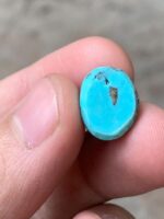 9.60ct Afghan Turquoise Cabochon – Delicate & Unique - Image 8