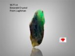 Rare 18.77ct Laghman Emerald Crystal – Collector’s Mineral