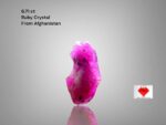 Unearth the Raw Beauty of a 6.71ct Afghan Ruby Crystal