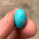 Elegant 13.05ct Afghan Turquoise Cabochon – Nature’s Masterpiece