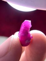 Unearth the Raw Beauty of a 6.71ct Afghan Ruby Crystal - Image 9