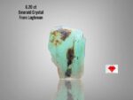 Raw Afghan Emerald Crystal: 6.20ct Laghman Gemstone