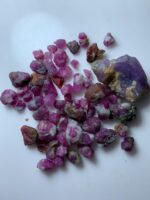 170.70ct Ruby Rough Lot – Natural Uncut Red Gemstones (29x16x11mm Avg.) - Image 3