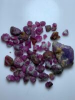 170.70ct Ruby Rough Lot – Natural Uncut Red Gemstones (29x16x11mm Avg.) - Image 5