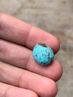 12.00ct Classic Afghan Turquoise Cabochon - Image 5