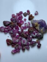 170.70ct Ruby Rough Lot – Natural Uncut Red Gemstones (29x16x11mm Avg.) - Image 7