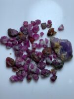 170.70ct Ruby Rough Lot – Natural Uncut Red Gemstones (29x16x11mm Avg.) - Image 8