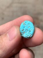 12.00ct Classic Afghan Turquoise Cabochon - Image 9