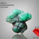 36.20-Carat Emerald Specimen from Swat: A Symmetrical Gem of Natural Elegance (22.50 × 22.47 × 11.50 mm)