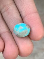 11.85 ct Afghan Turquoise Cabochon – Balanced Proportions, Timeless Appeal - Image 2