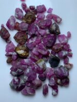179.85ct Ruby Rough Lot – Natural Uncut Red Gemstones (12x8x8mm Avg.) - Image 2