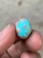 11.85 ct Afghan Turquoise Cabochon – Balanced Proportions, Timeless Appeal - Image 11