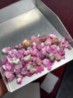 179.85ct Ruby Rough Lot – Natural Uncut Red Gemstones (12x8x8mm Avg.) - Image 4