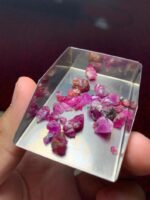 Vibrant Potential: 38.90ct Afghan Ruby Rough Lot with Strong Surface Area - Image 4